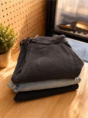 Indigo True Indigo Charcoal and Light Wash Denim Stack 14-16 boy bundle